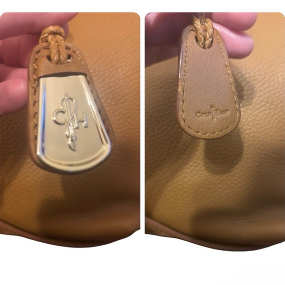 COLE HAAN EUC 2 Way Camello Village II Zip Satchel - Picture 6 of 9